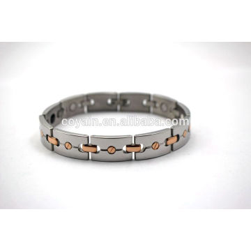 Charming Fashion Health Bio Magnetic Stainless Steel Energy Bracelet